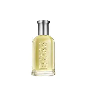 Hugo Boss Bottled Eau de Toilette – Woody Men's Cologne – With Notes of Apple, Cinnamon &amp; Wood – Long Lasting Fragrance