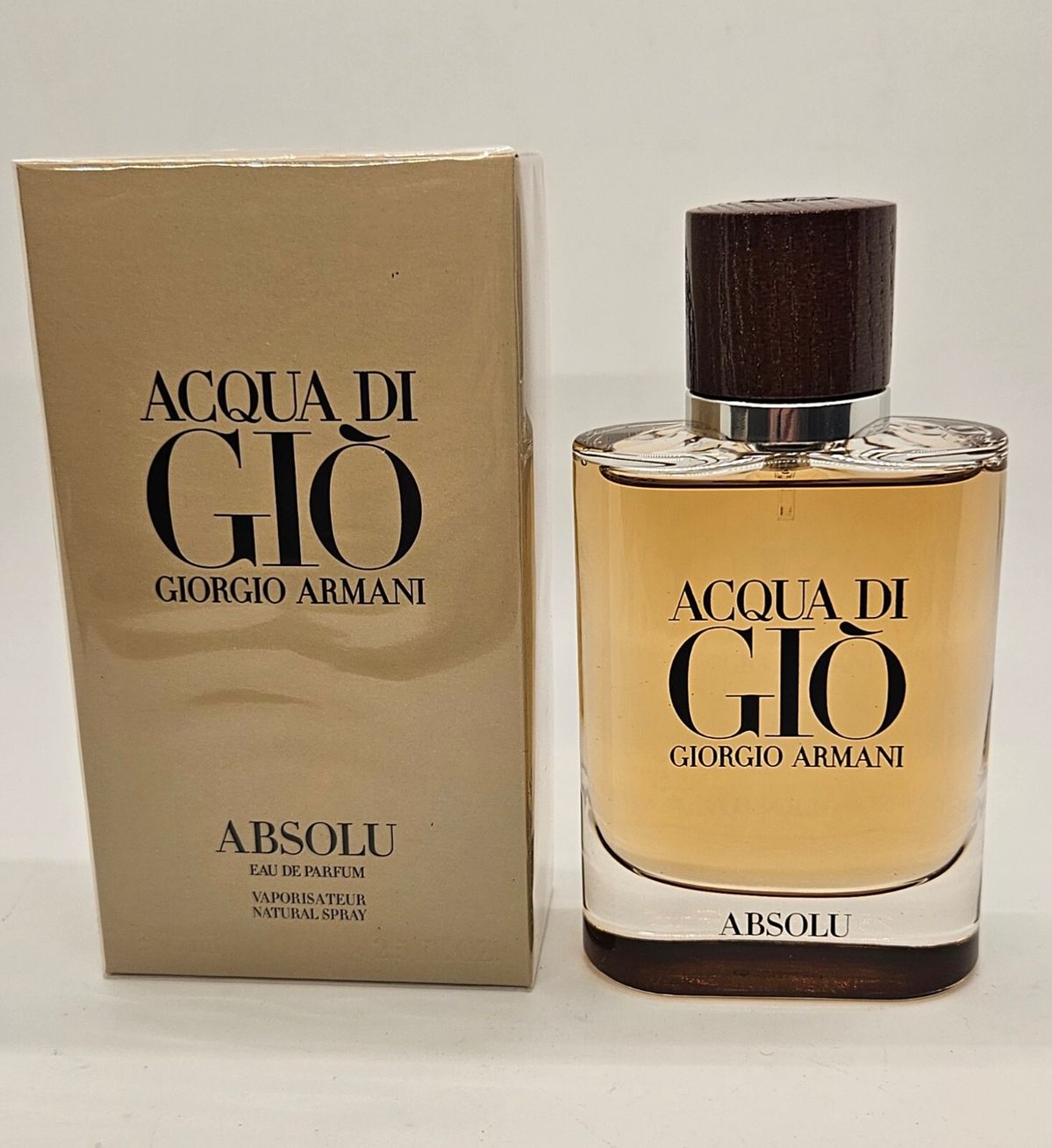 Giorgio Armani Acqua Di Giò Absolu Eau de Parfum for Men 2.5 oz (75 ml) – New &amp; Sealed