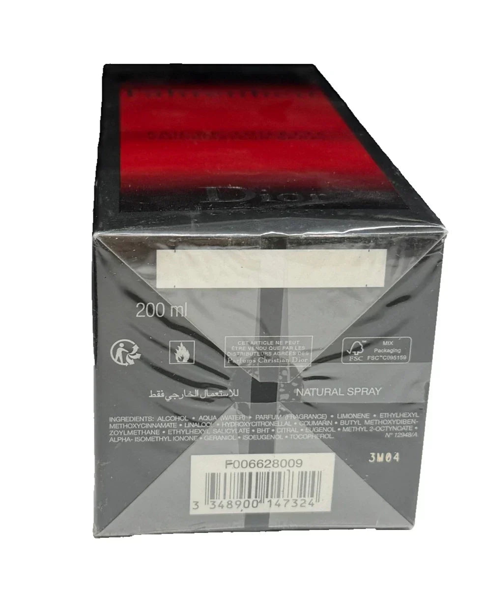 Dior Fahrenheit Eau De Toilette Spray for Men 6.8 oz / 200ml – New in Sealed Box